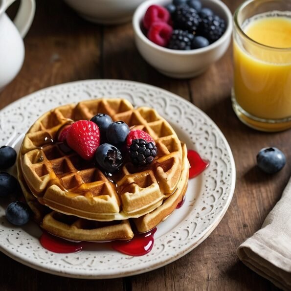 Almond flour waffles