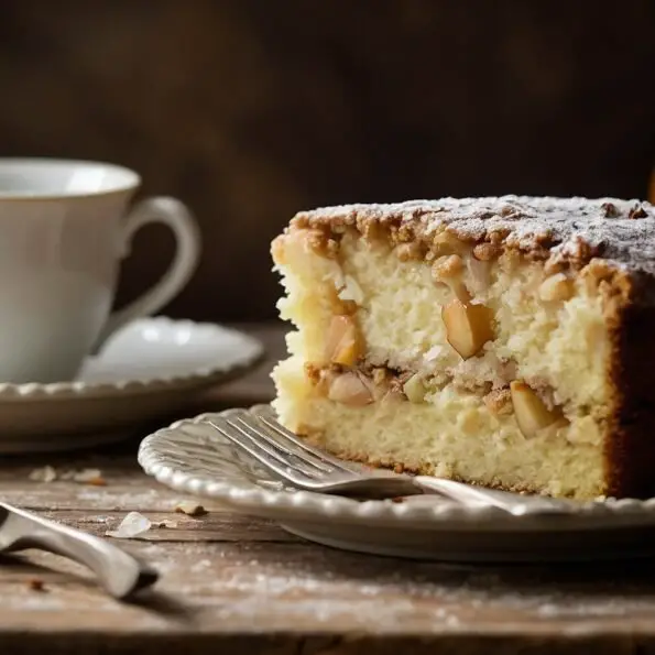 Apple coffee cake