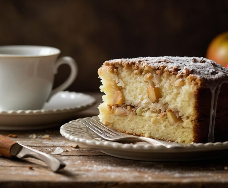 Apple coffee cake