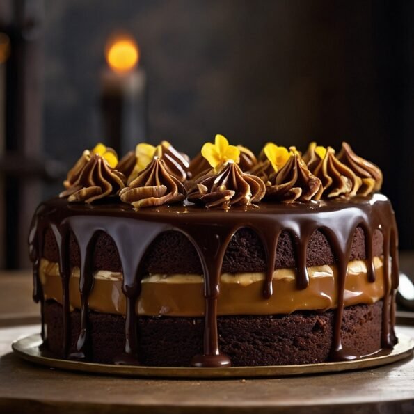 Chocolate Caramel Cake