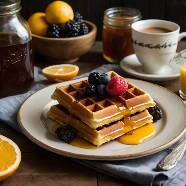 Jiffy cornbread waffles