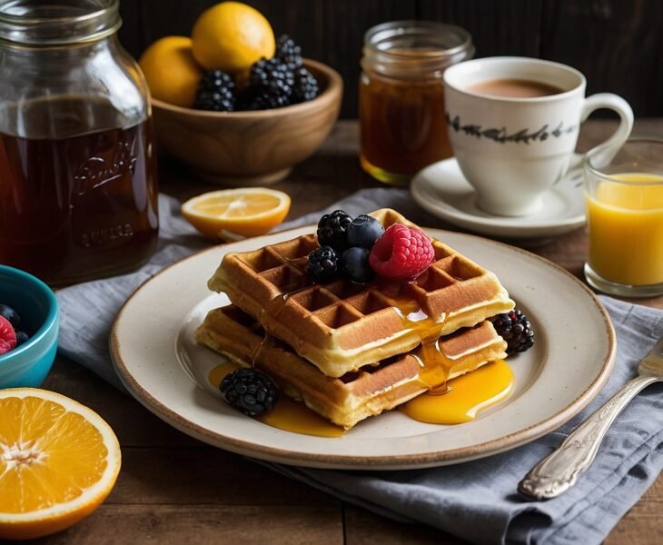 Jiffy cornbread waffles