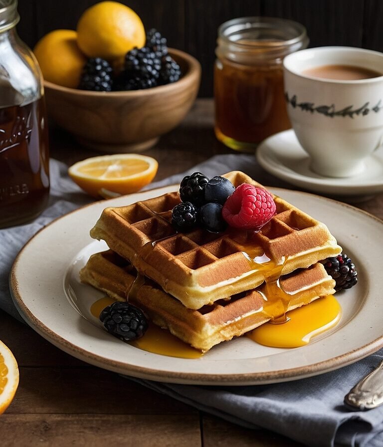 Jiffy cornbread waffles