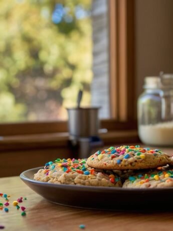 Vegan Funfetti Cookies