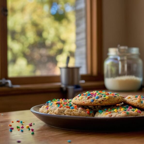 Vegan Funfetti Cookies