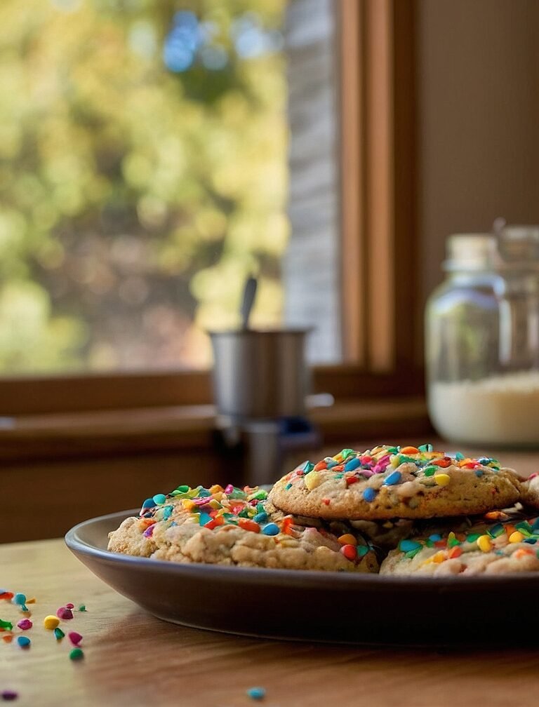 Vegan Funfetti Cookies