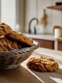 Vegan pumpkin oatmeal cookies