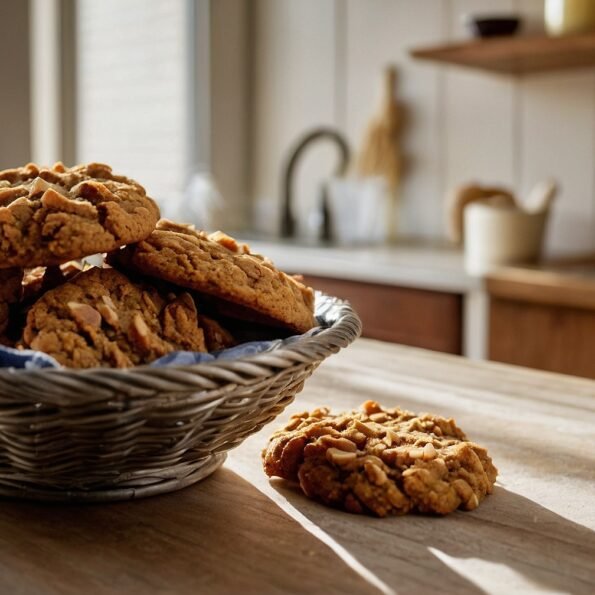 Vegan pumpkin oatmeal cookies